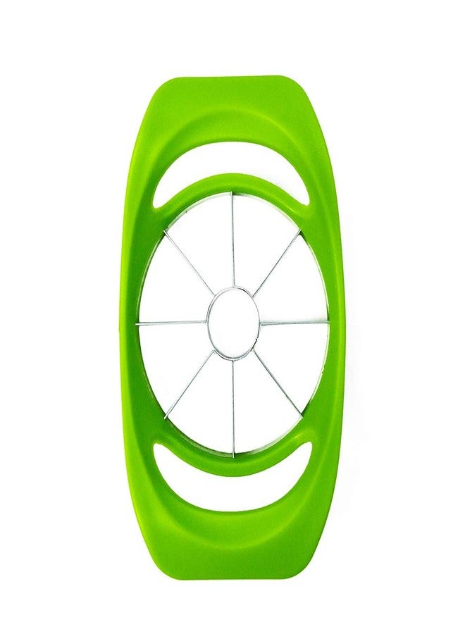 Nonebranded Professional Apple Slicer, Corer, Cutter, Divider with 8 Stainless Steel Sharp Blades,Premium Dainty Gadget for Apples and More, Green - Image 3